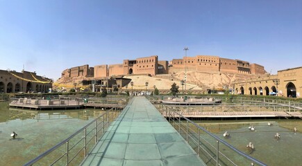Erbil Citadel and city center